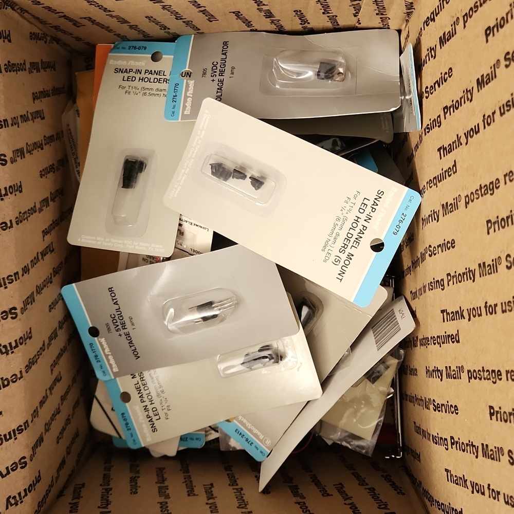Vintage Radio Shack Electronic Parts  20+ Items